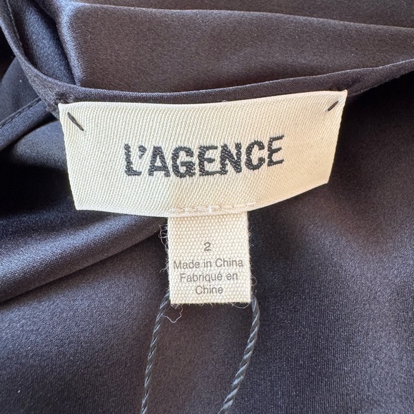 L'AGENCE Charmaine Silk Gown - Picture 10 of 13